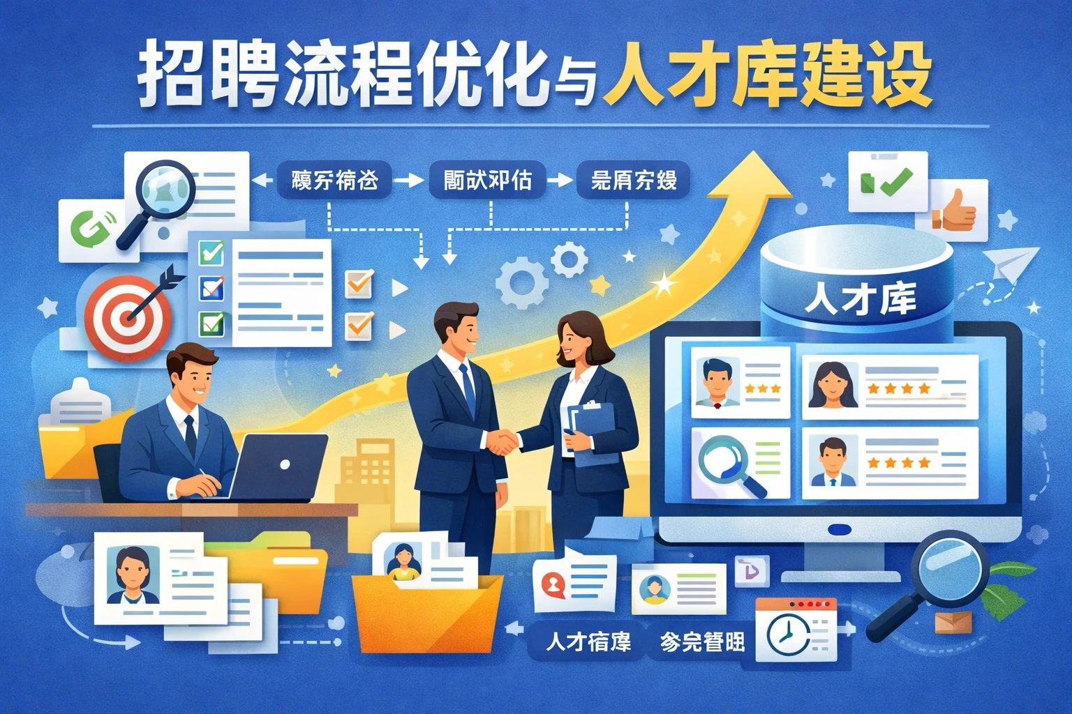 招聘流程优化与人才库建设