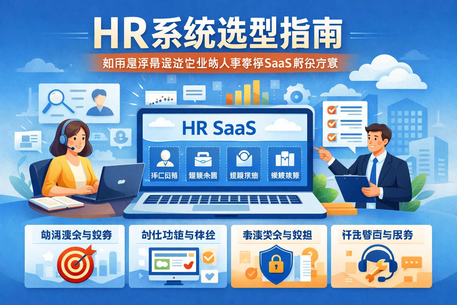HR系统选型指南:如何选择最适合企业的人事管理SaaS解决方案