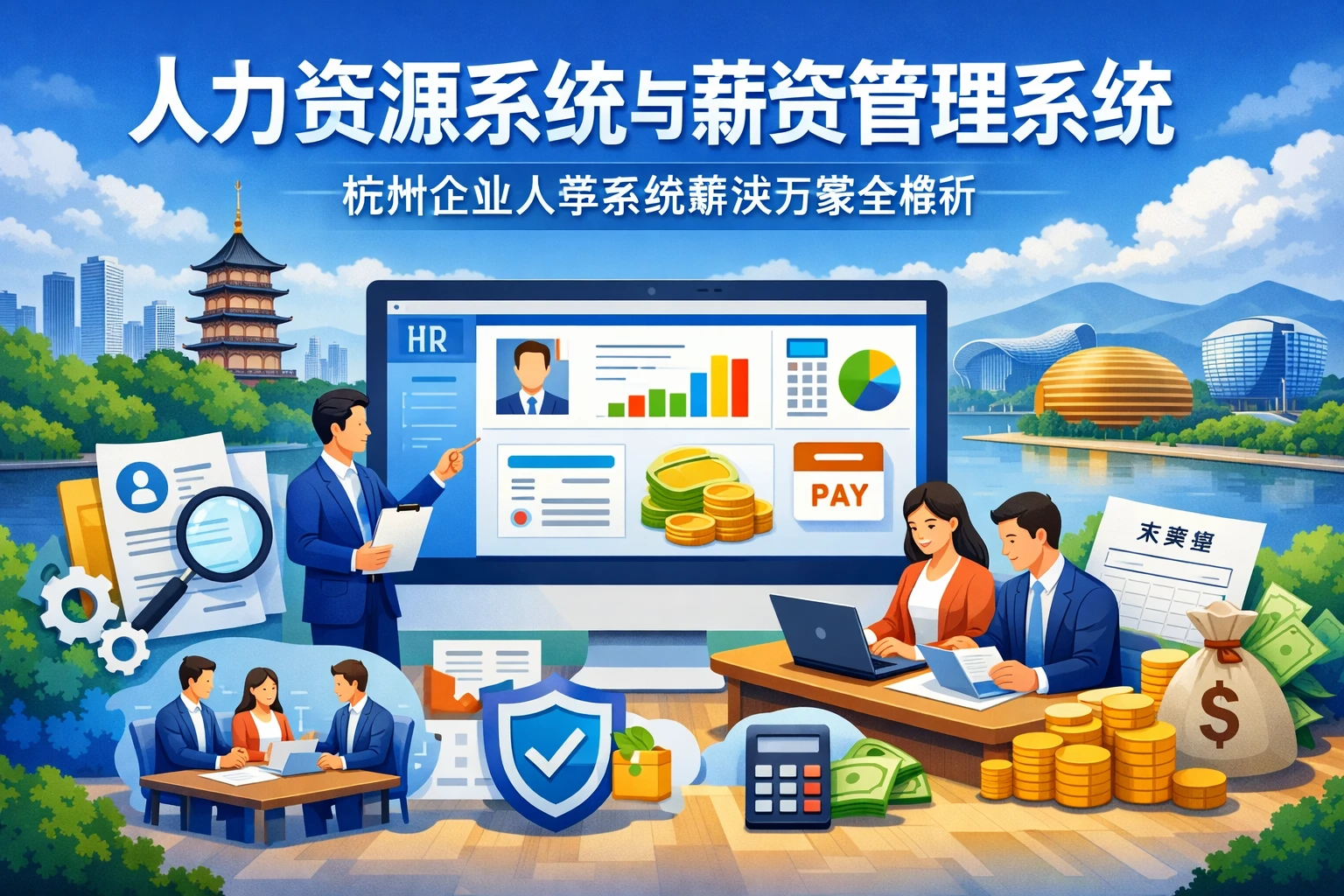 人力资源系统与薪资管理系统：杭州企业人事系统解决方案全解析