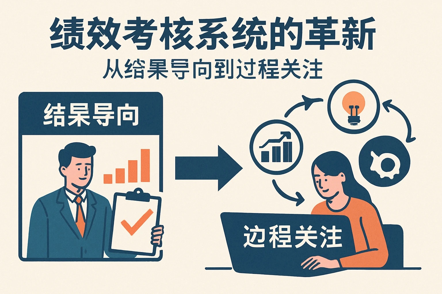 绩效考核系统的革新：从结果导向到过程关注