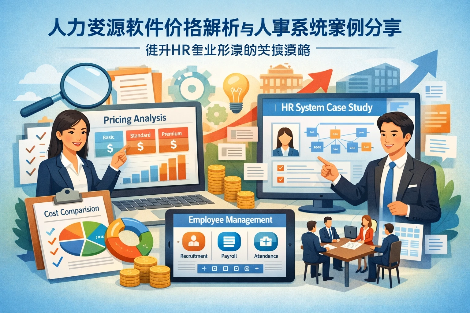 人力资源软件价格解析与人事系统案例分享：提升HR专业形象的关键策略