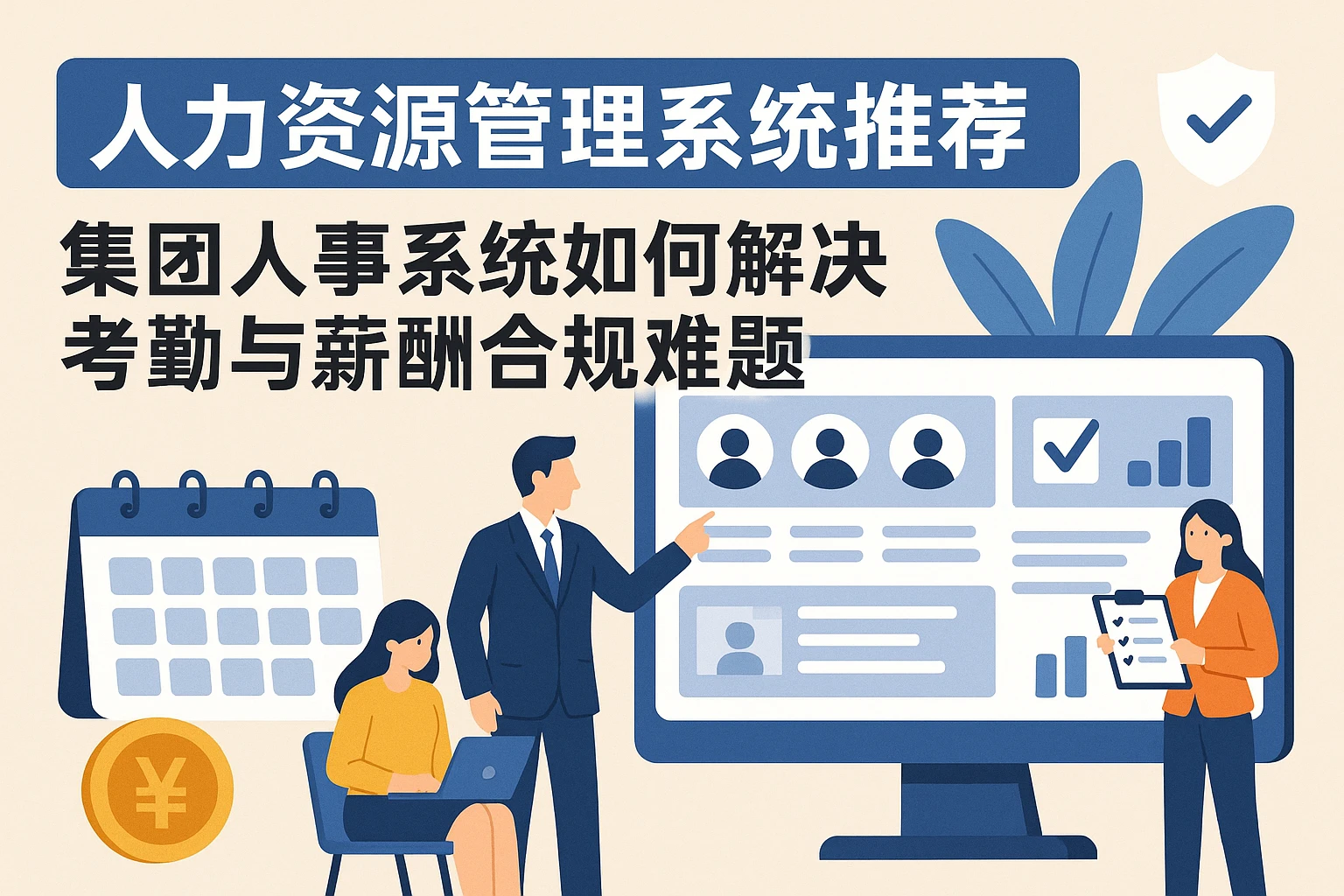 人力资源管理系统推荐：集团人事系统如何解决考勤与薪酬合规难题