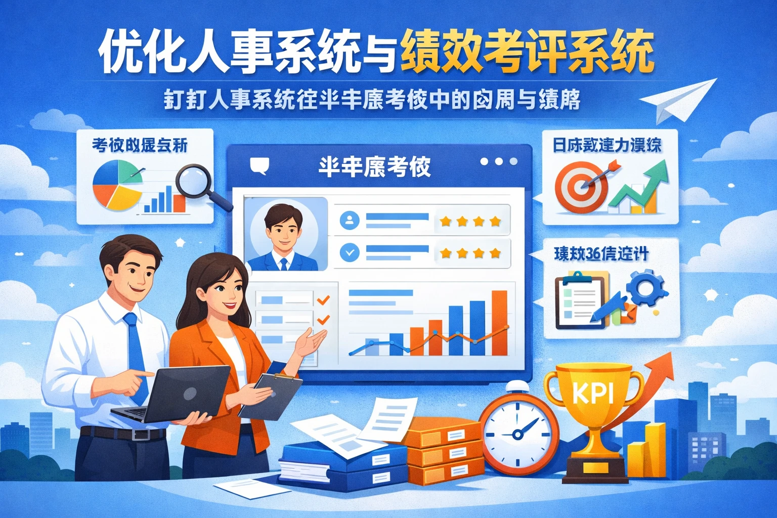 优化人事系统与绩效考评系统：钉钉人事系统在半年度考核中的应用与策略