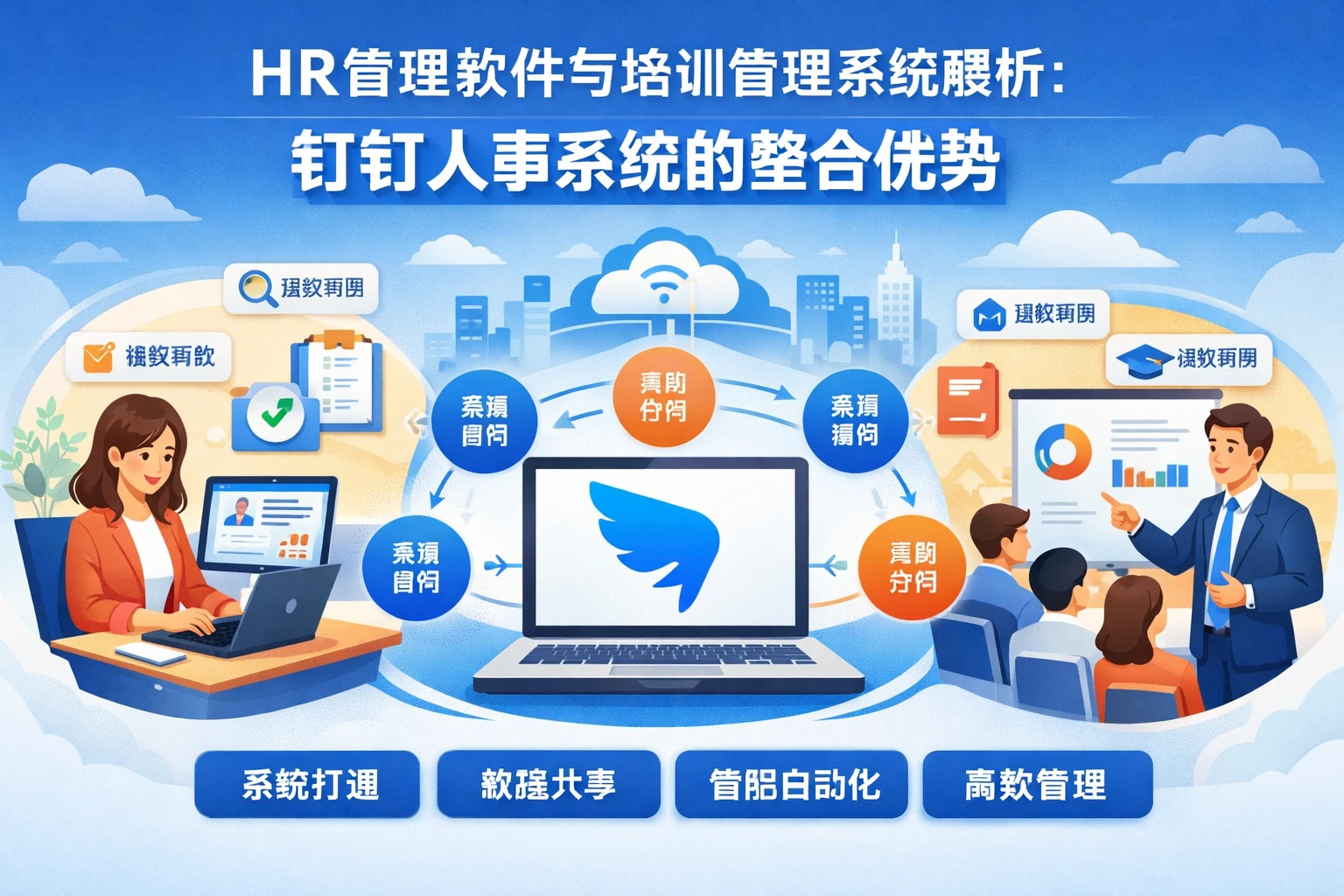 HR管理软件与培训管理系统解析：钉钉人事系统的整合优势