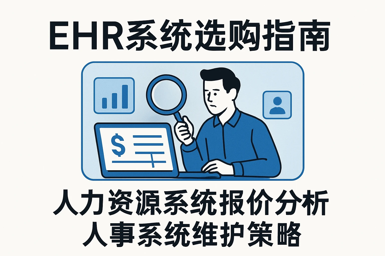 EHR系统选购指南：人力资源系统报价分析与人事系统维护策略