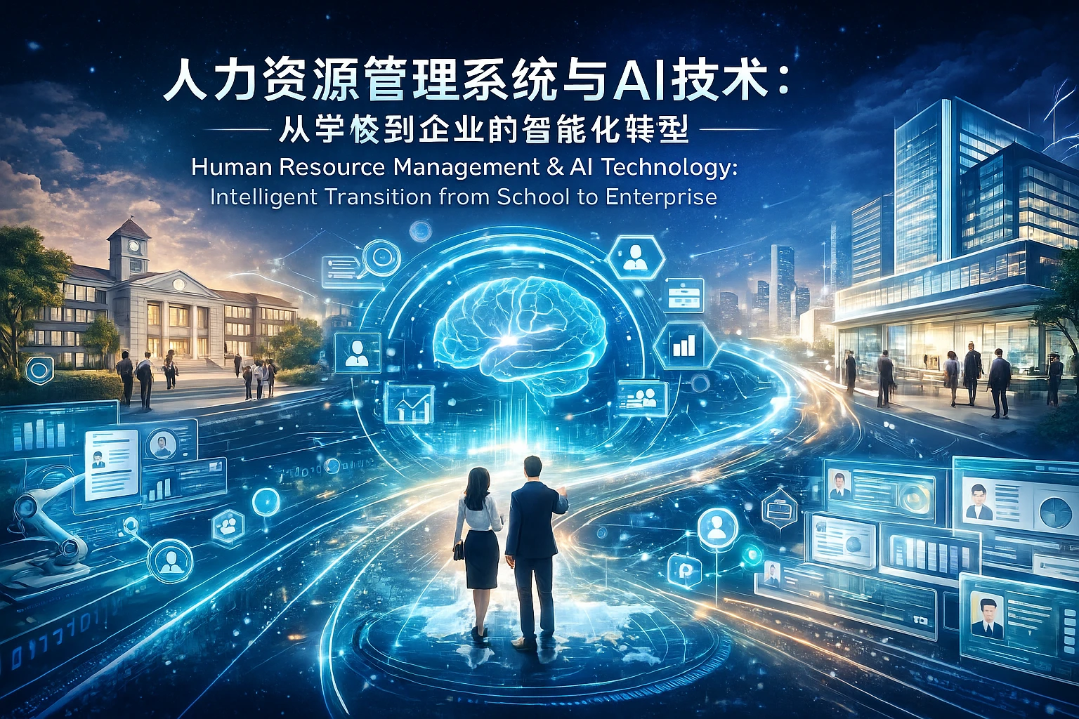 人力资源管理系统与AI技术：从学校到企业的智能化转型