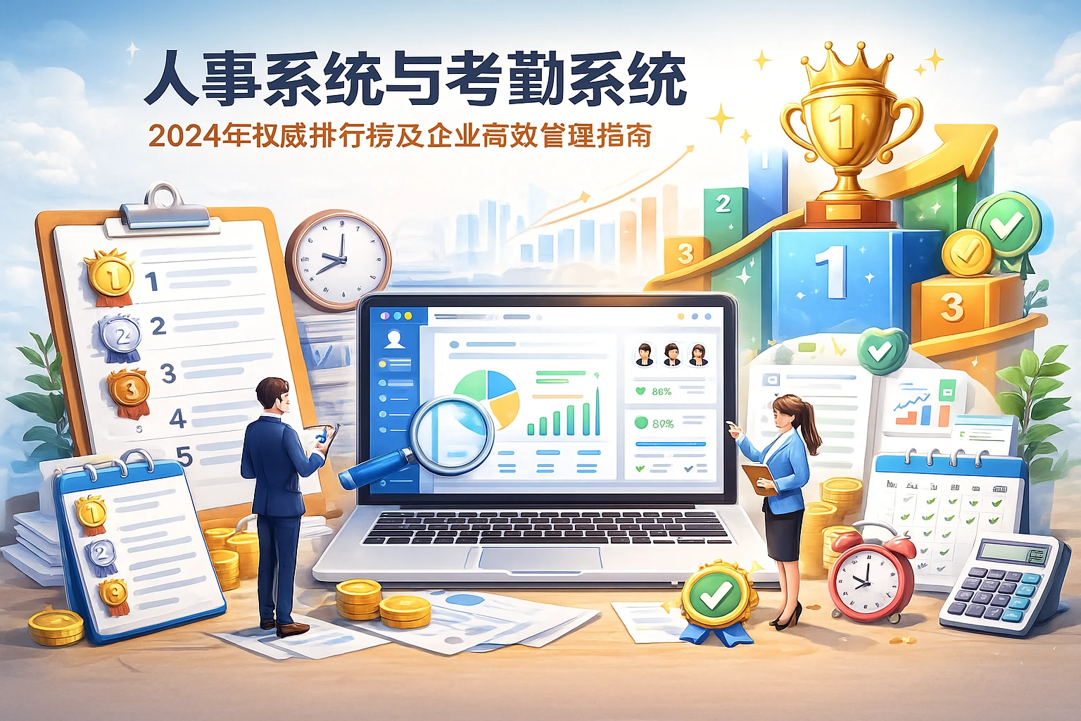 人事系统与考勤系统:2024年权威排行榜及企业高效管理指南