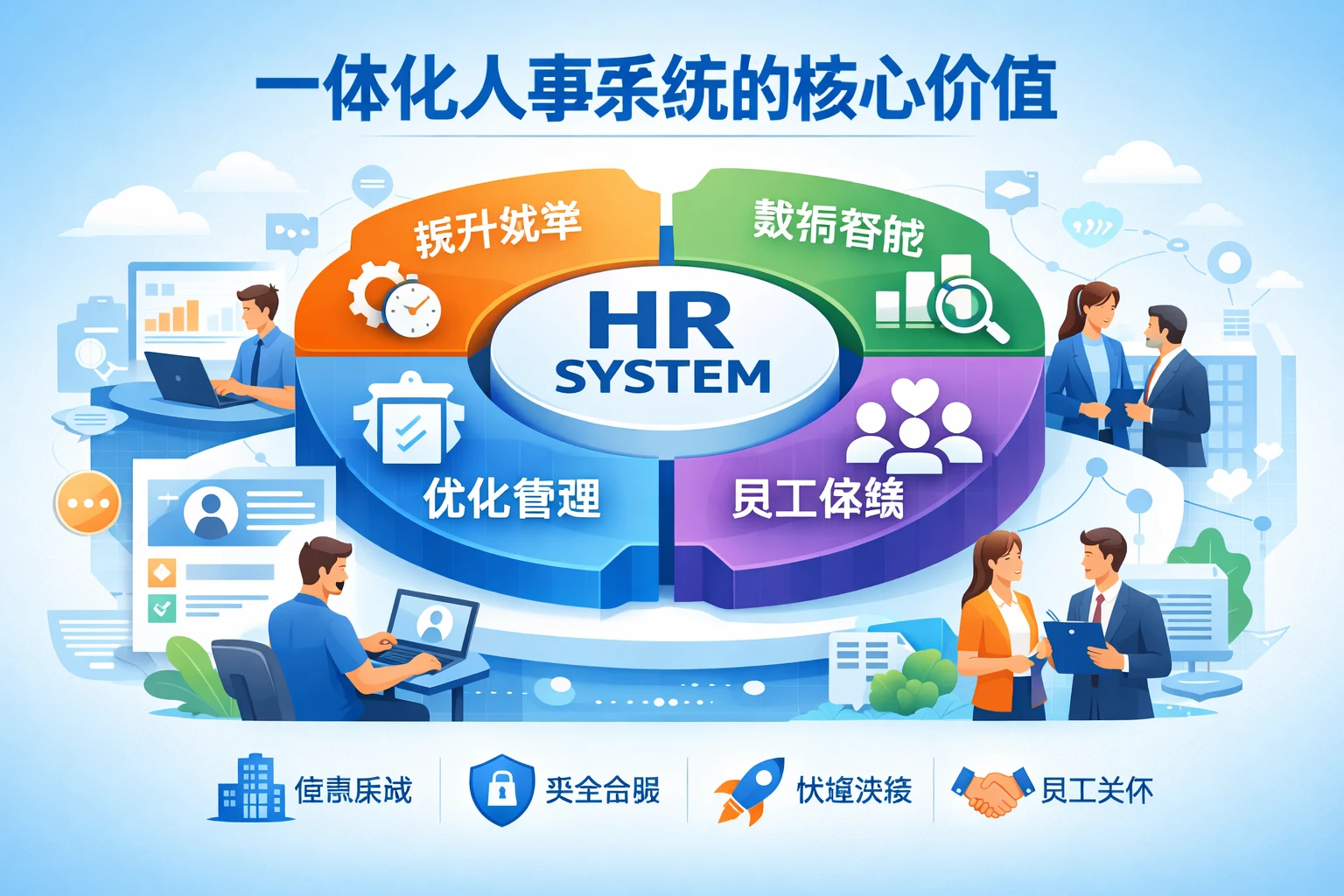 一体化人事系统的核心价值