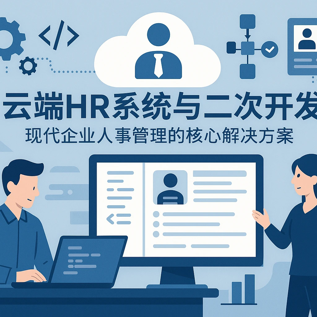 云端HR系统与二次开发:现代企业人事管理的核心解决方案