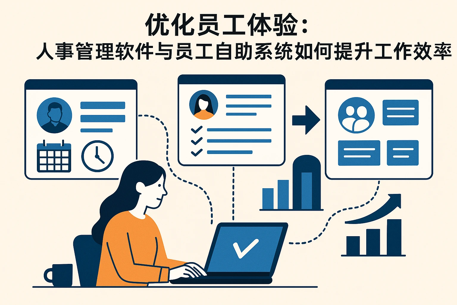 优化员工体验：人事管理软件与员工自助系统如何提升工作效率