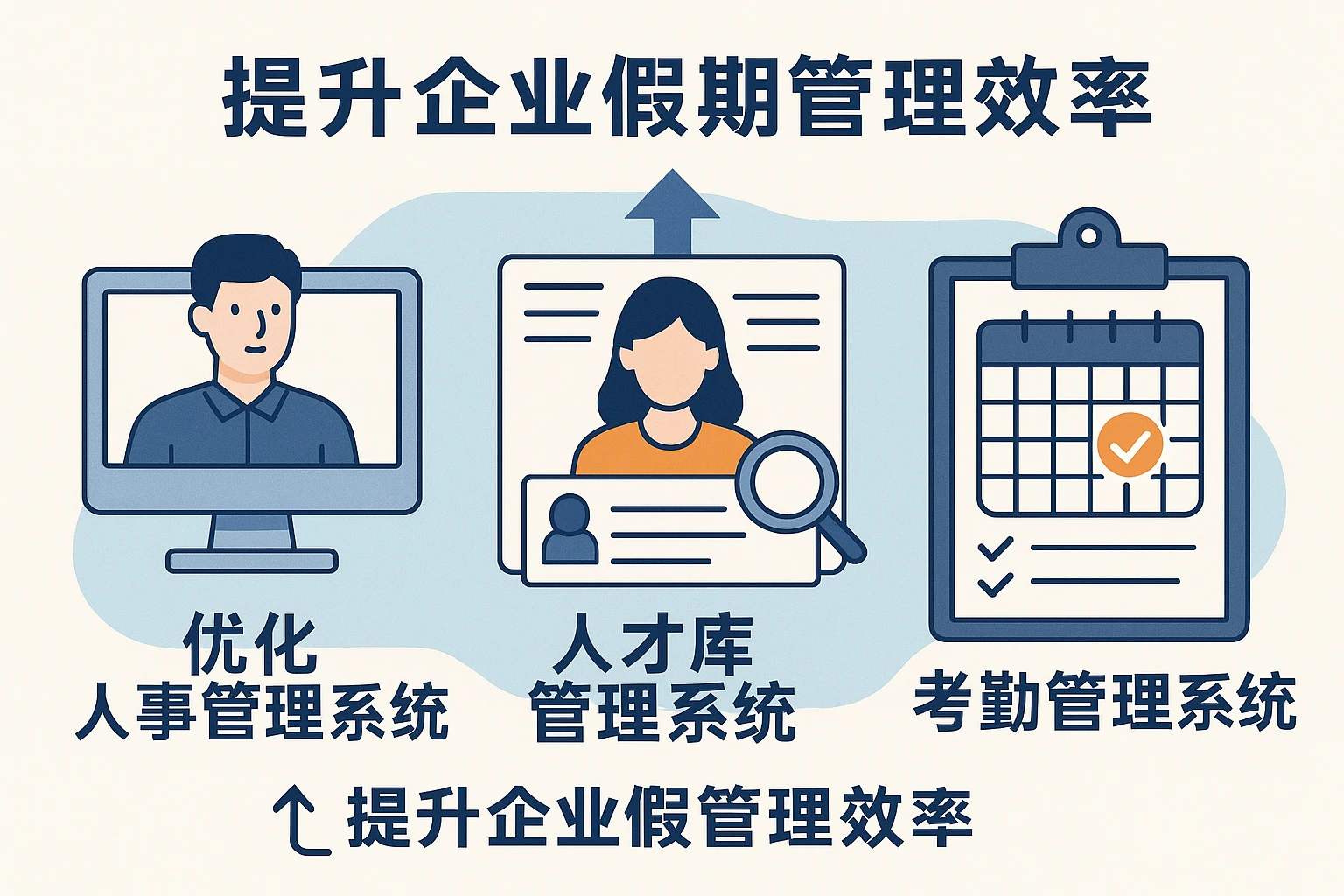 优化人事管理系统、人才库管理系统与考勤管理系统：提升企业假期管理效率