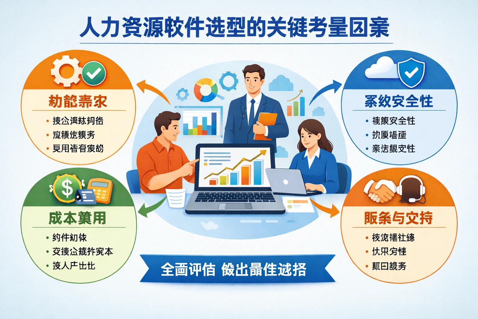 人力资源软件选型的关键考量因素
