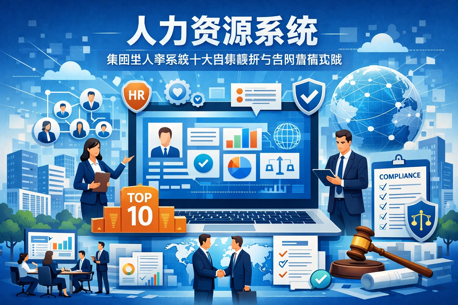 人力资源系统：集团型人事系统十大品牌解析与合规管理实践