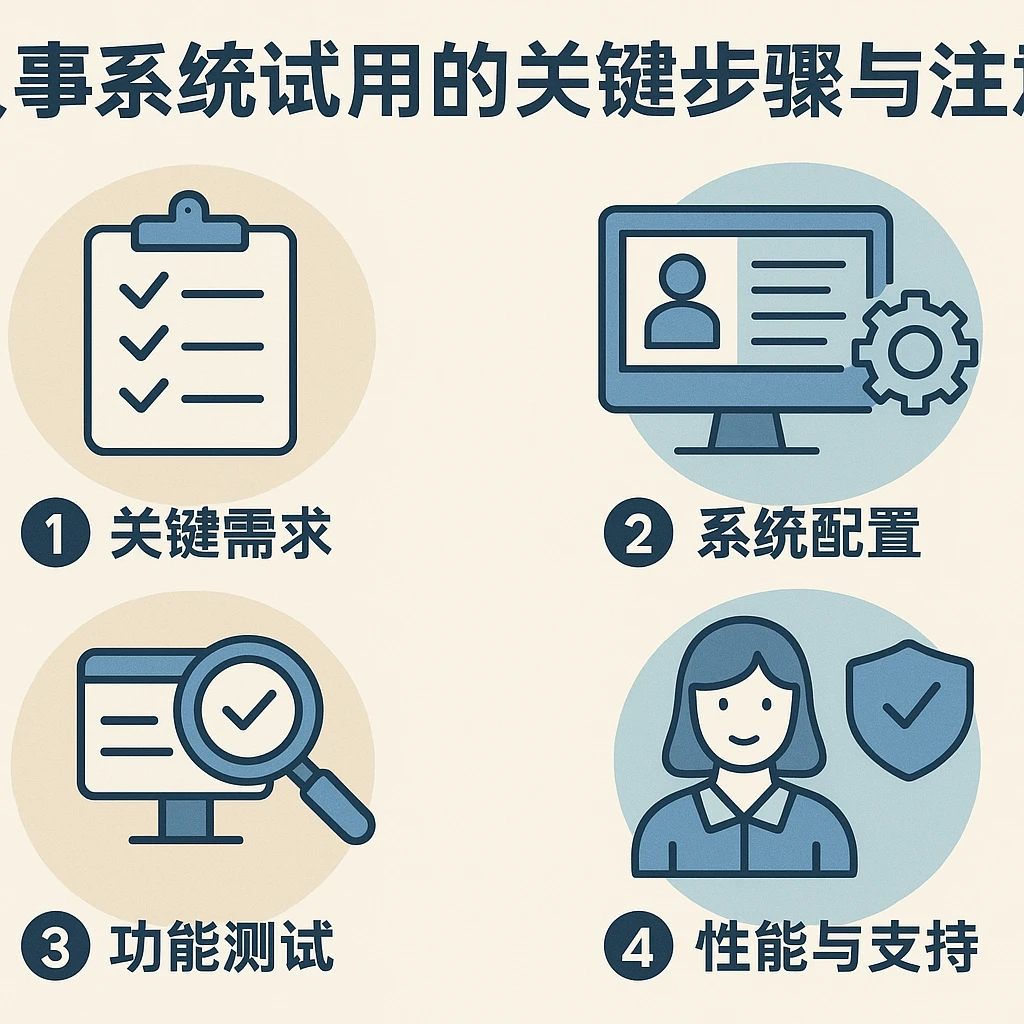 人事系统试用的关键步骤与注意事项
