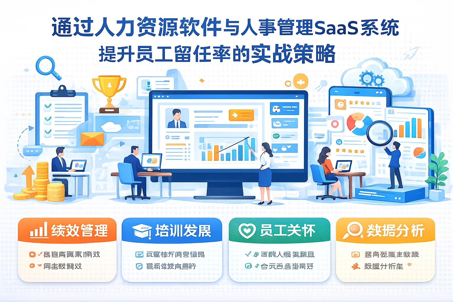 通过人力资源软件与人事管理SaaS系统提升员工留任率的实战策略