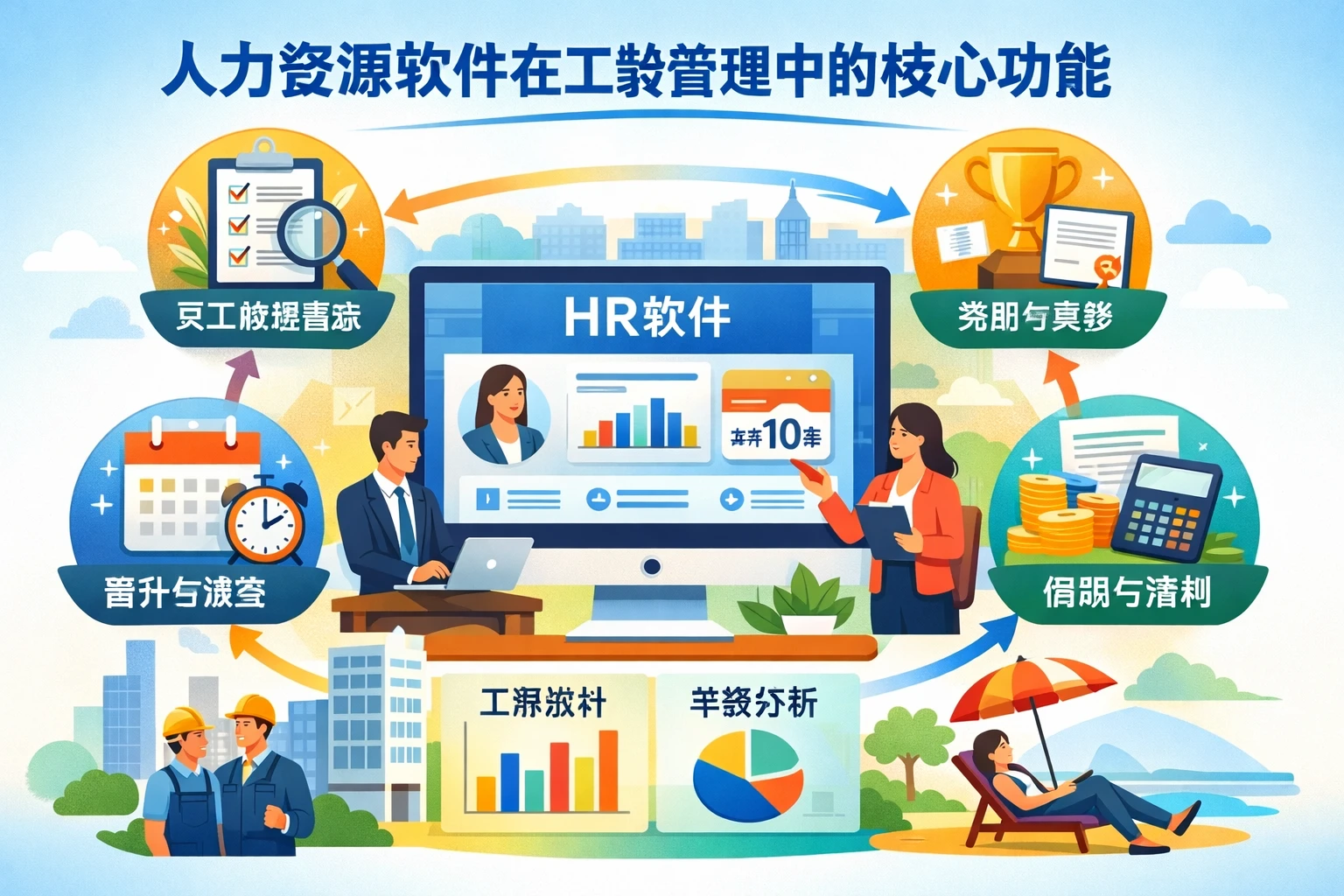 人力资源软件在工龄管理中的核心功能