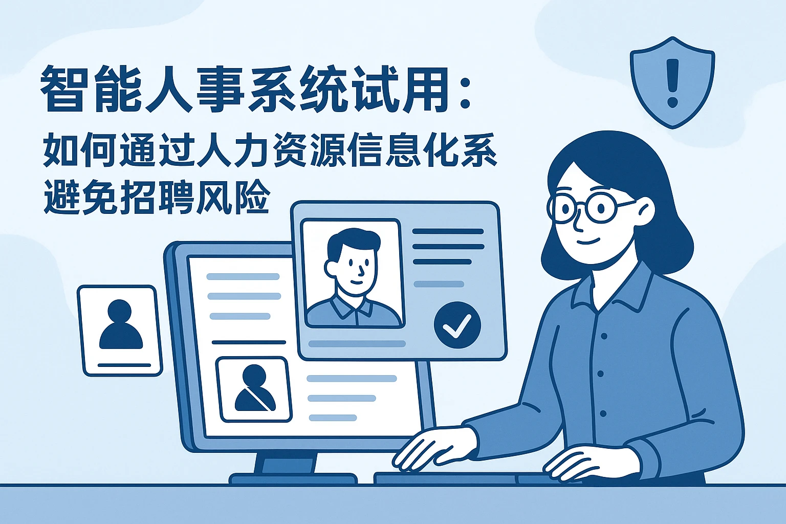 智能人事系统试用:如何通过人力资源信息化系统避免招聘风险