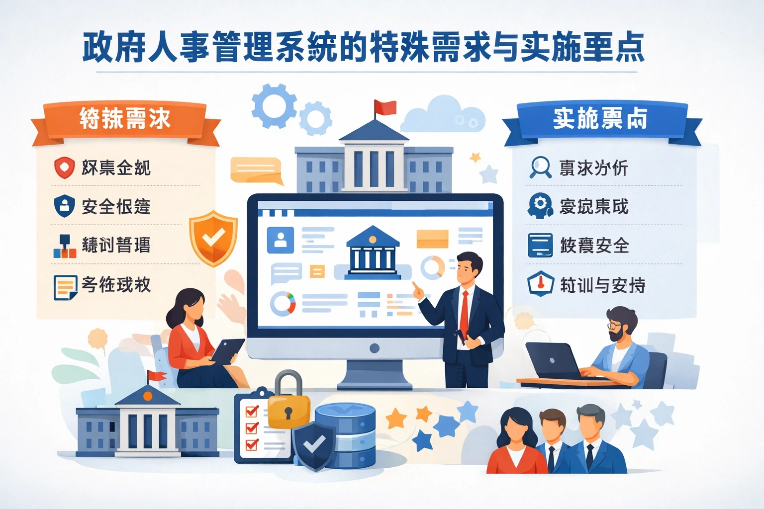 政府人事管理系统的特殊需求与实施要点