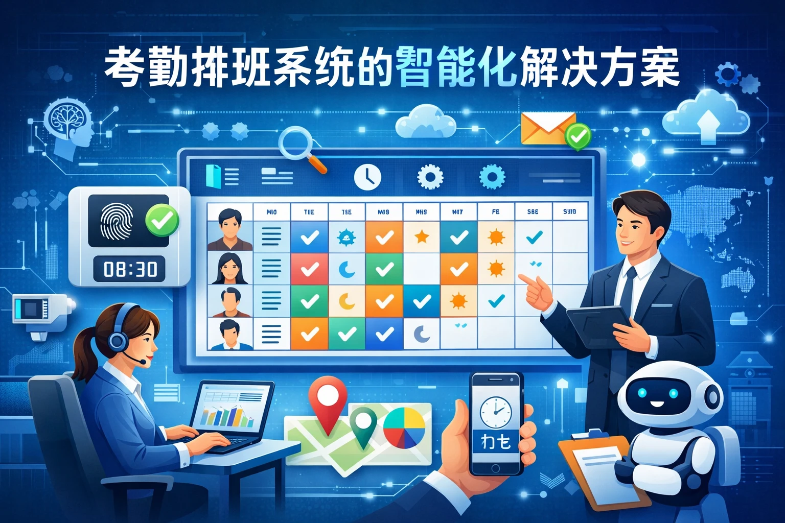 考勤排班系统的智能化解决方案