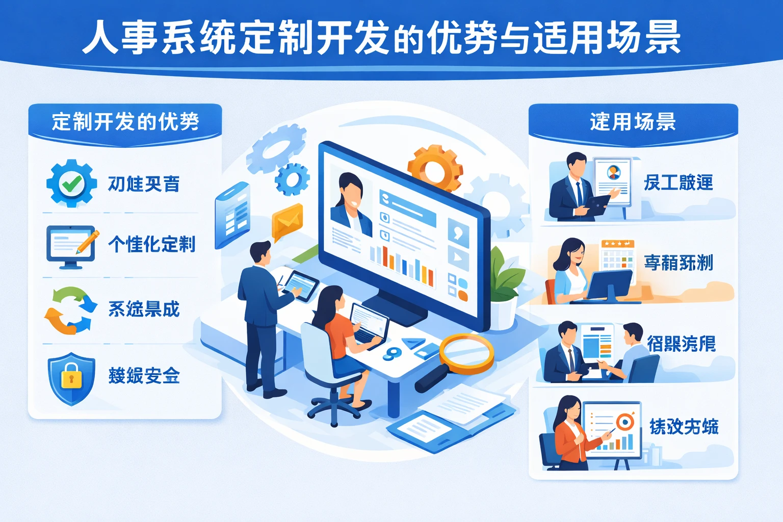 人事系统定制开发的优势与适用场景
