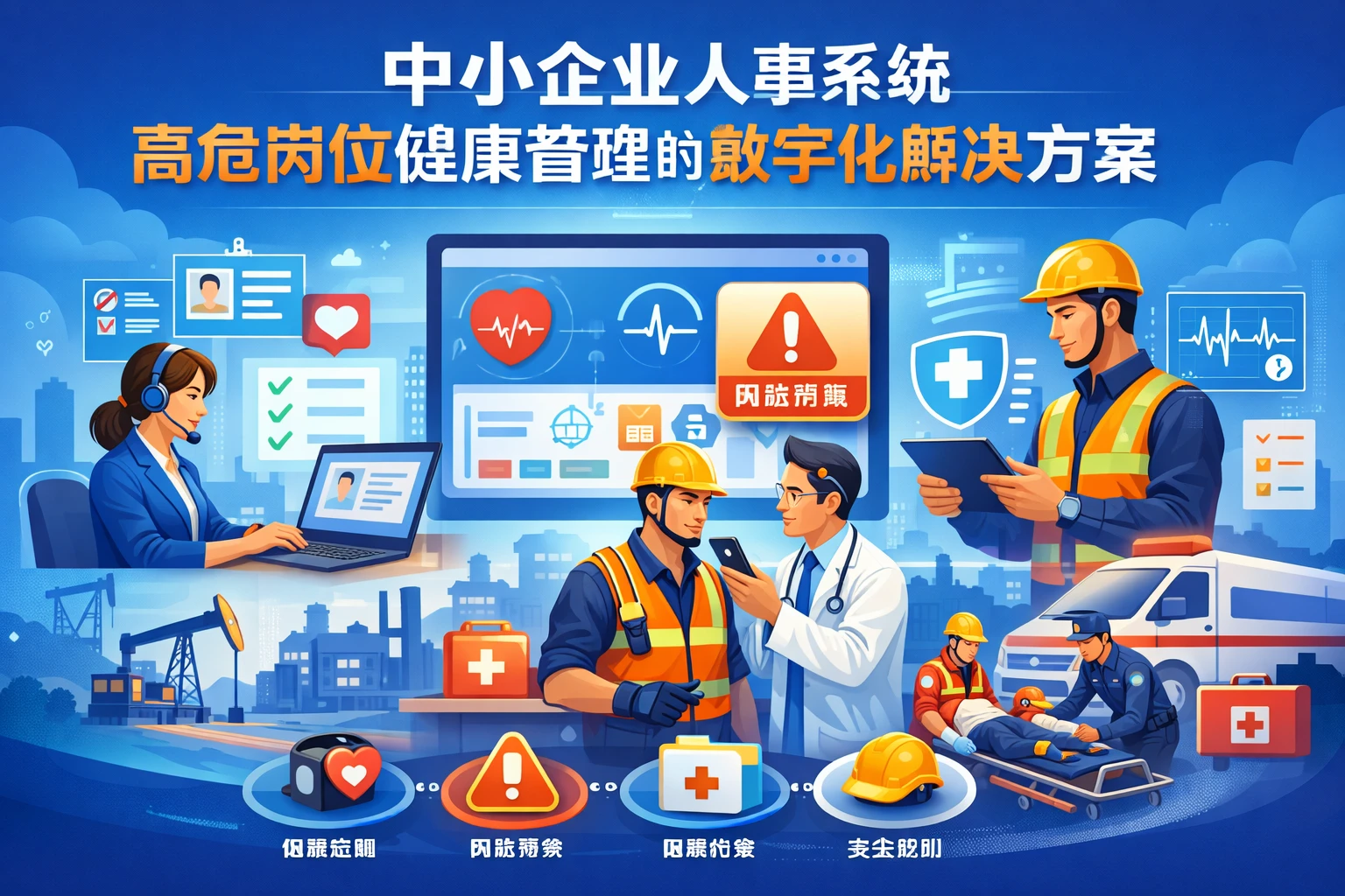 中小企业人事系统:高危岗位健康管理的数字化解决方案