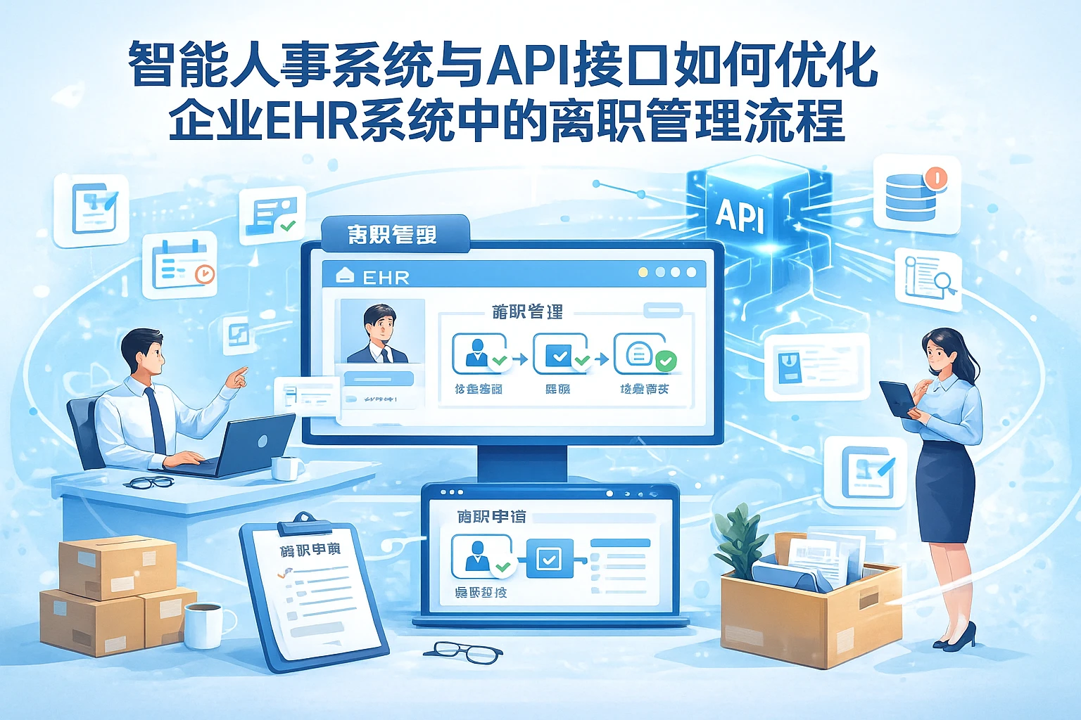 智能人事系统与API接口如何优化企业ehr系统中的离职管理流程