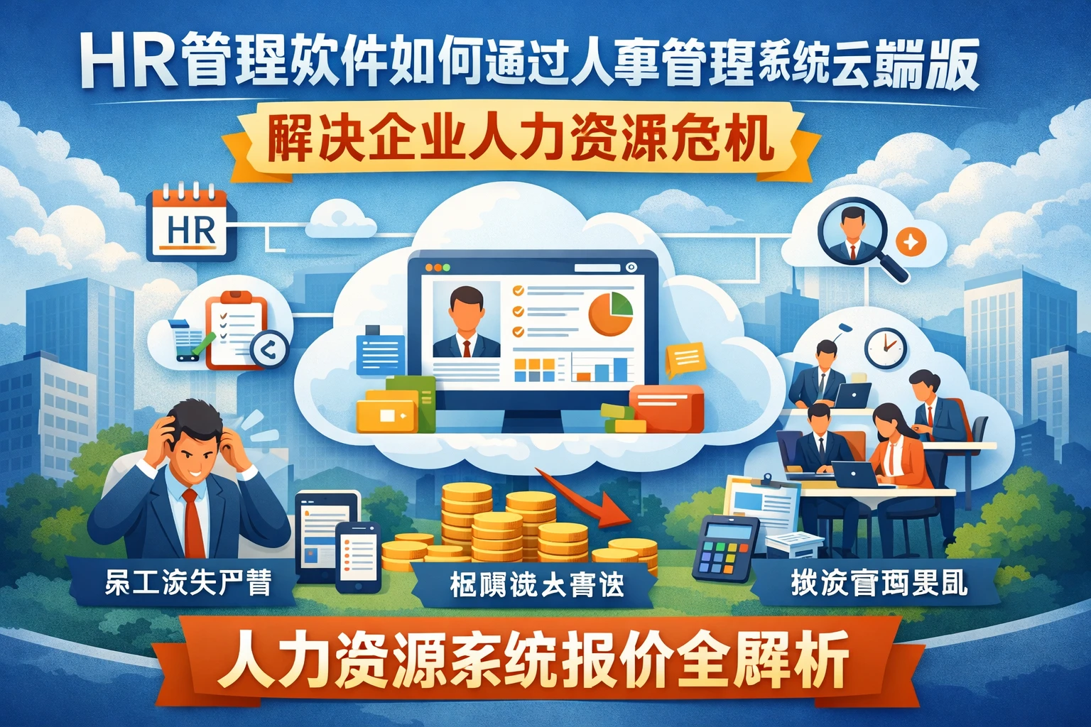 HR管理软件如何通过人事管理系统云端版解决企业人力资源危机 - 人力资源系统报价全解析