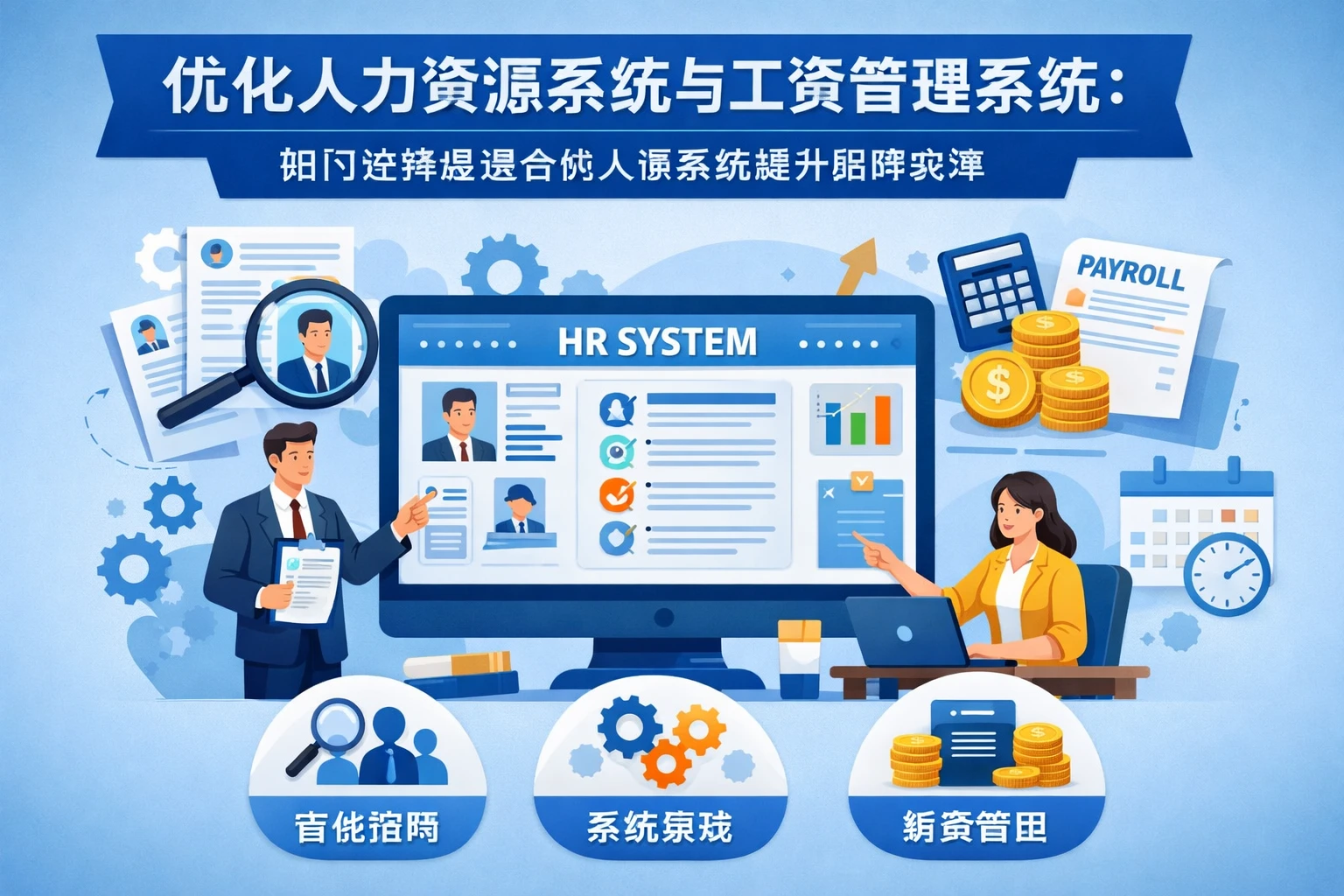 优化人力资源系统与工资管理系统：如何选择最适合的人事系统提升招聘效率