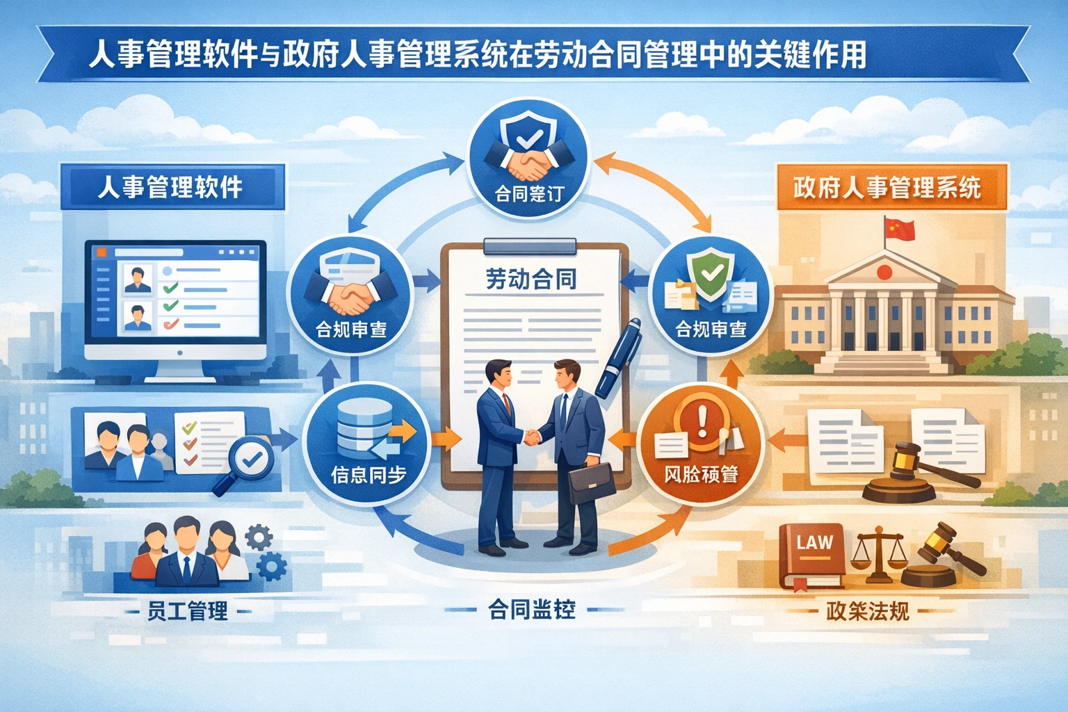 人事管理软件与政府人事管理系统在劳动合同管理中的关键作用