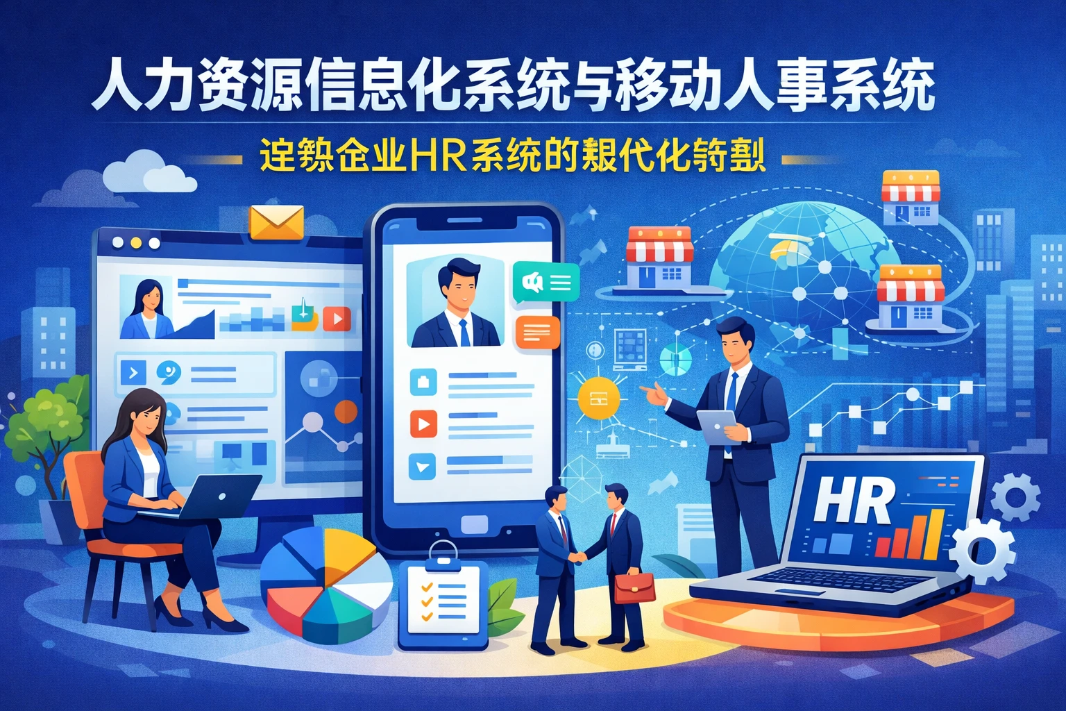 人力资源信息化系统与移动人事系统：连锁企业HR系统的现代化转型