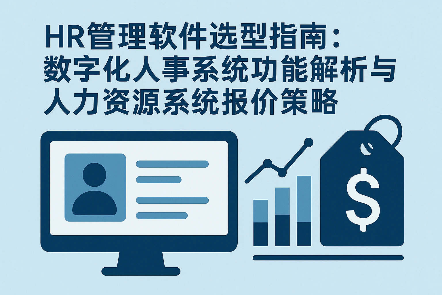 HR管理软件选型指南：数字化人事系统功能解析与人力资源系统报价策略