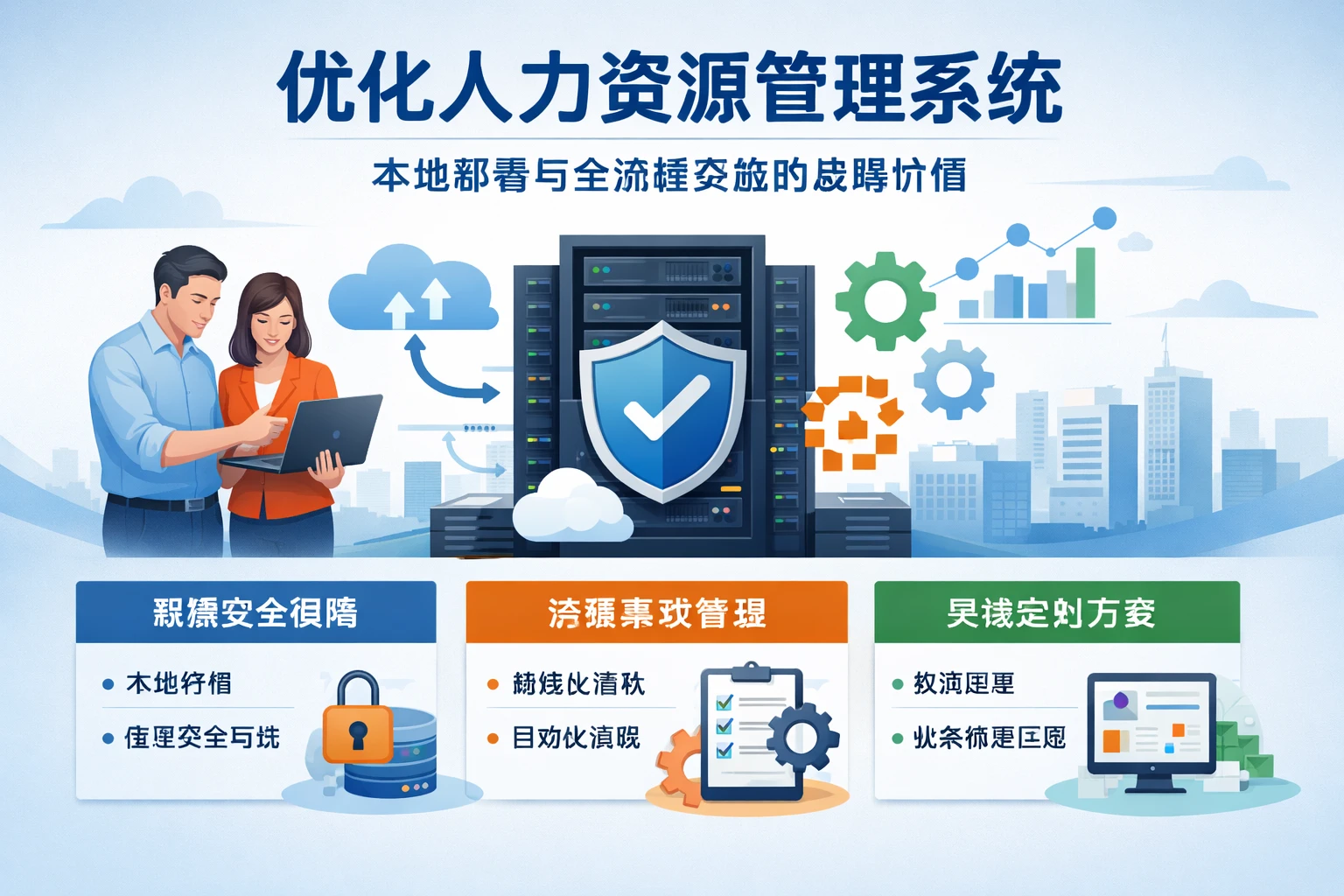 优化人力资源管理系统：本地部署与全流程实施的战略价值