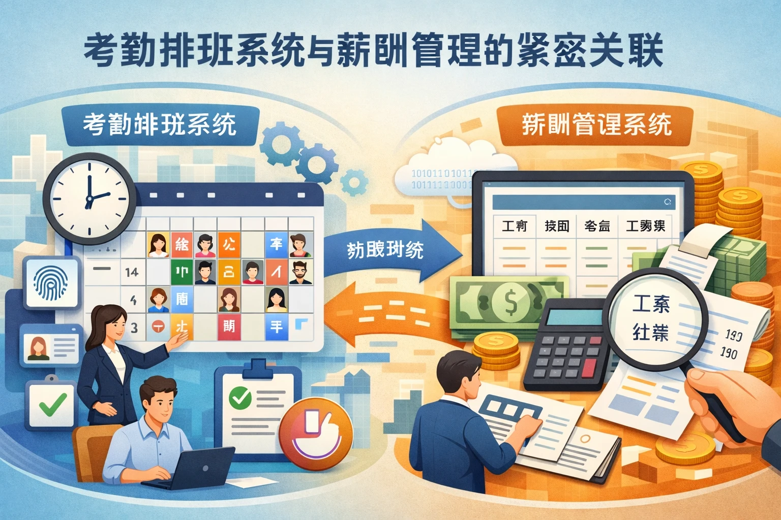 考勤排班系统与薪酬管理的紧密关联