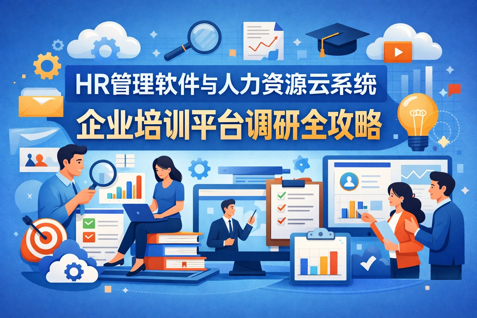 HR管理软件与人力资源云系统：企业培训平台调研全攻略