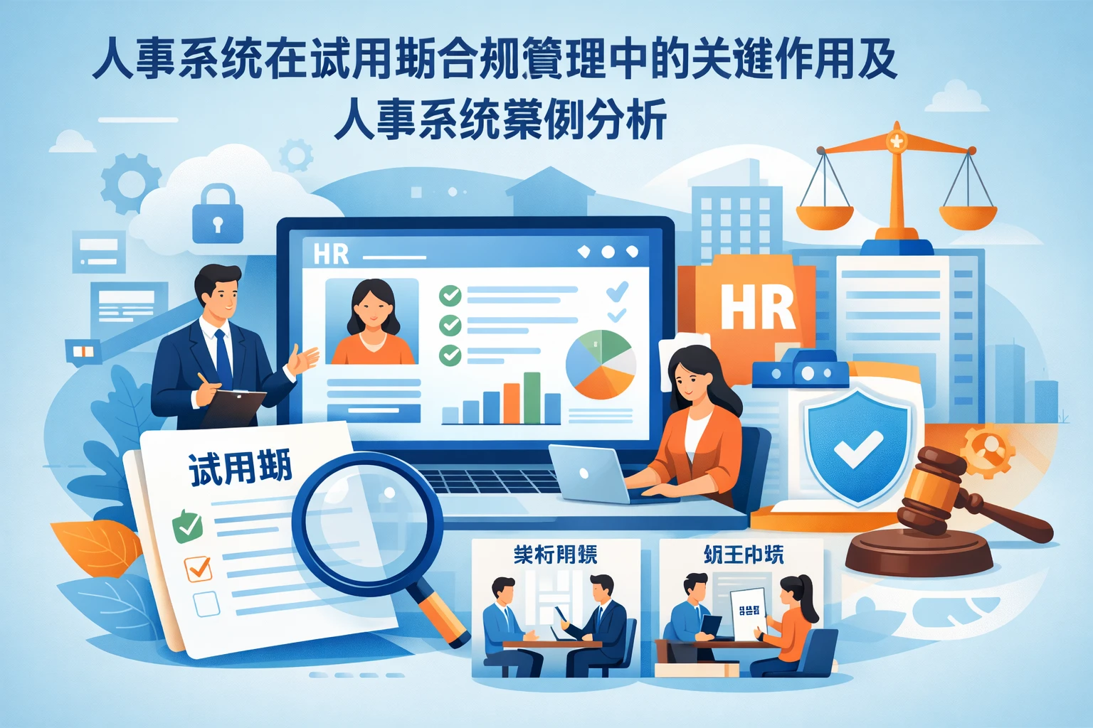 人事系统在试用期合规管理中的关键作用及人事系统案例分析