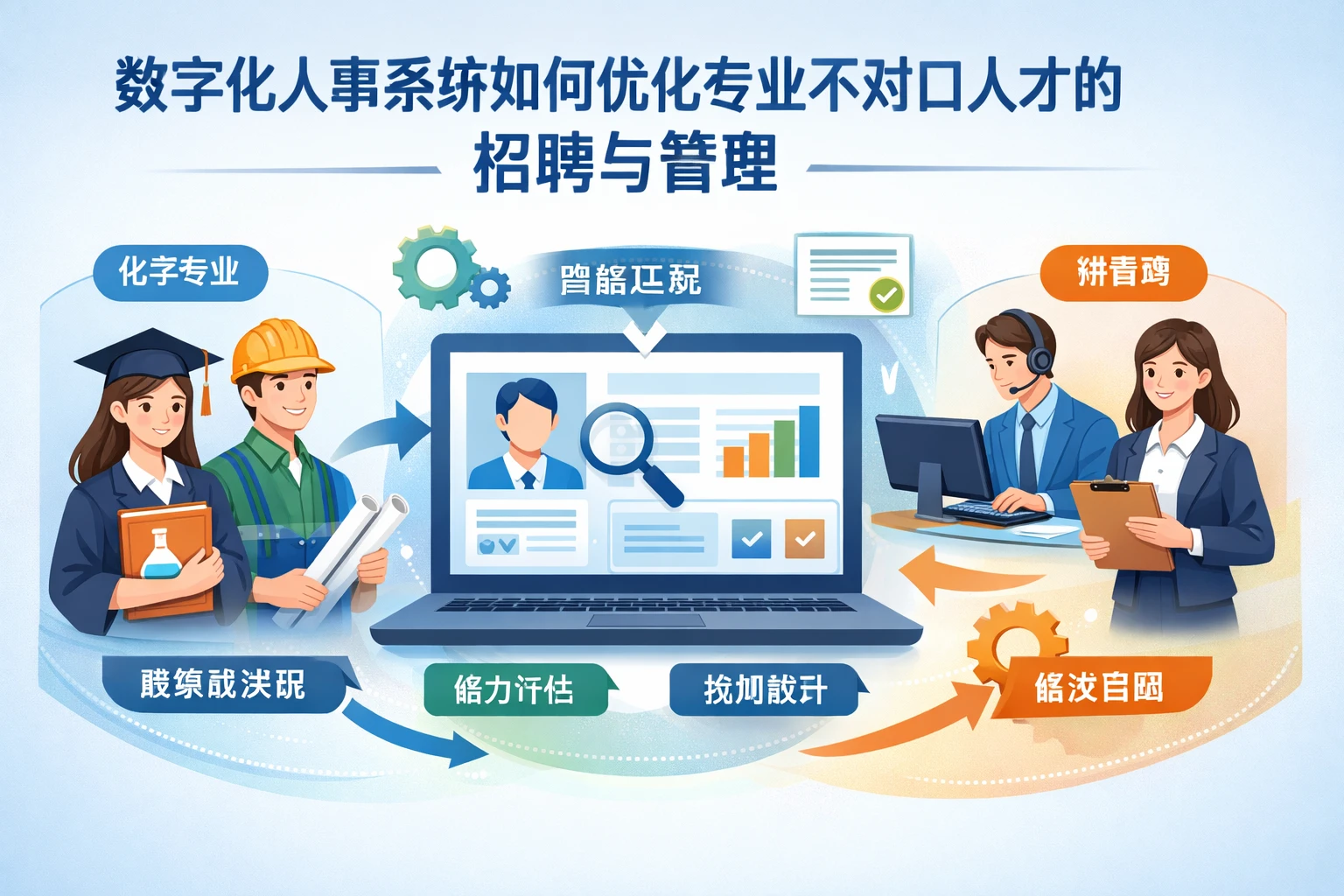 数字化人事系统如何优化专业不对口人才的招聘与管理