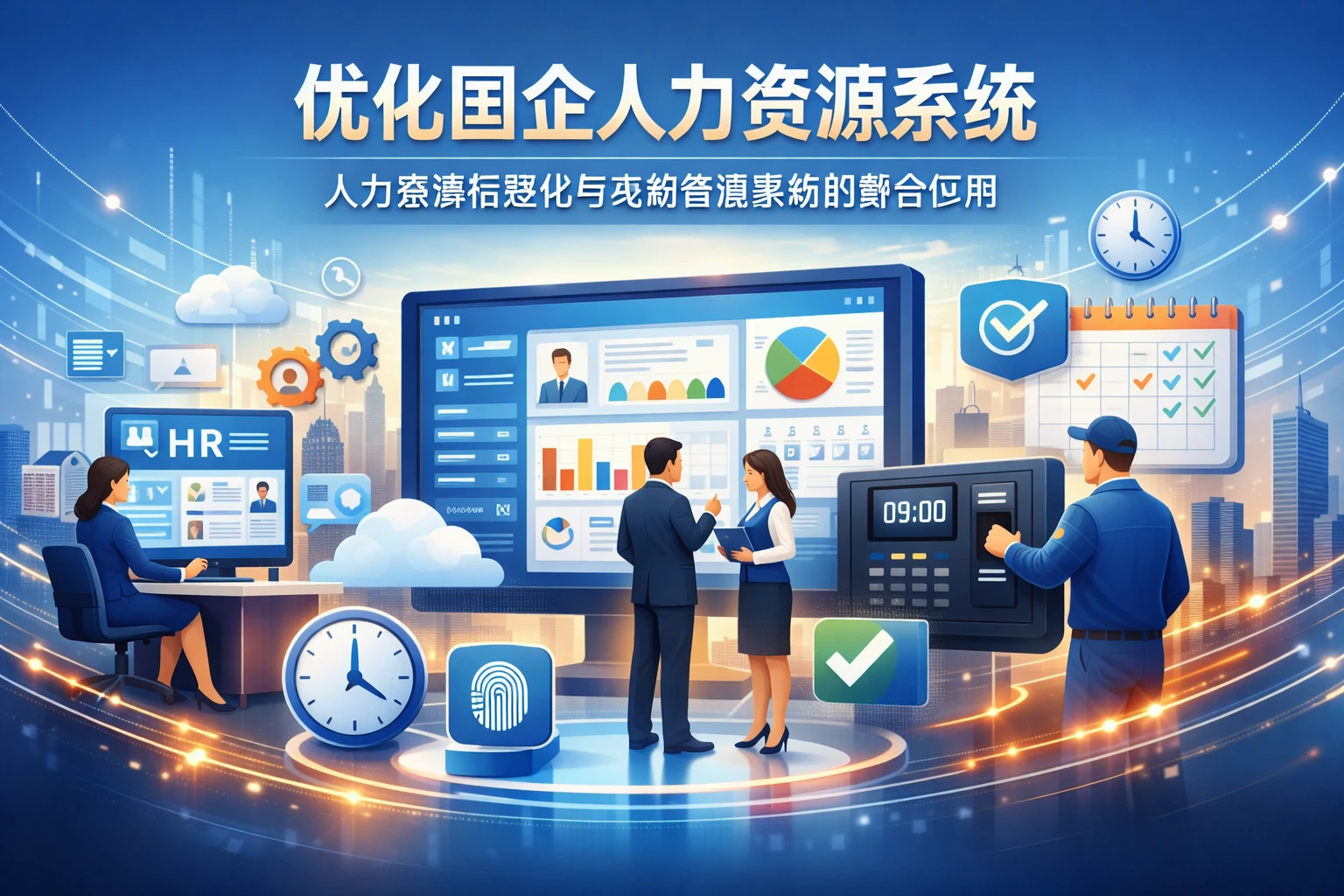 优化国企人力资源系统：人力资源信息化与考勤管理系统的整合应用