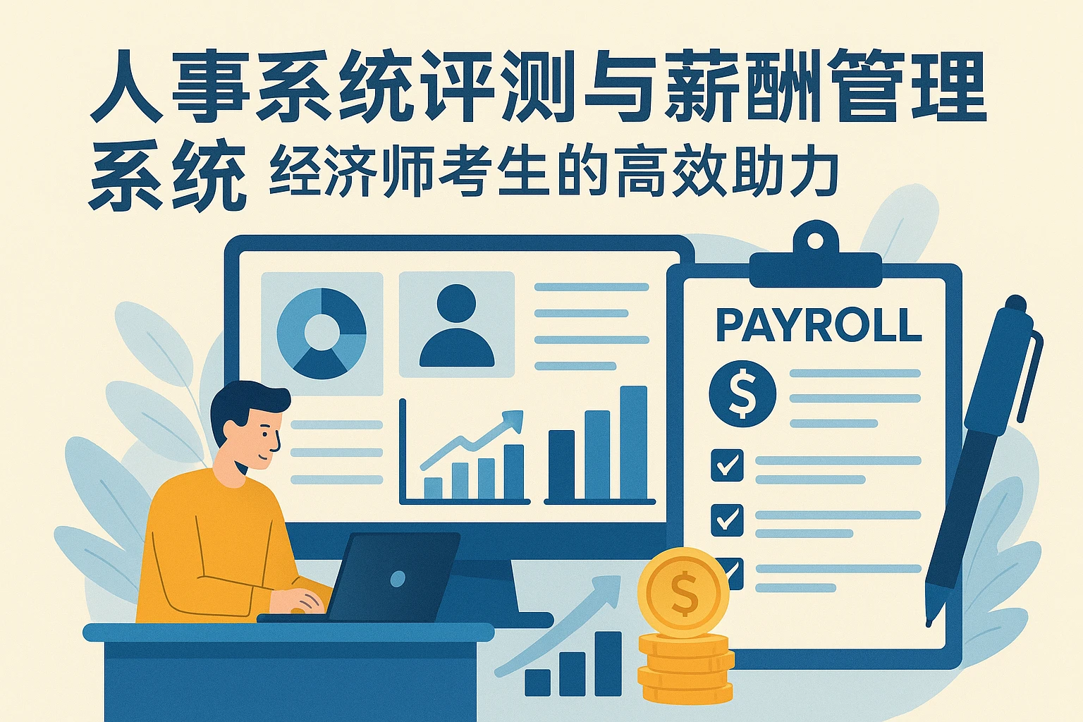 人事系统评测与薪酬管理系统：经济师考生的高效助力