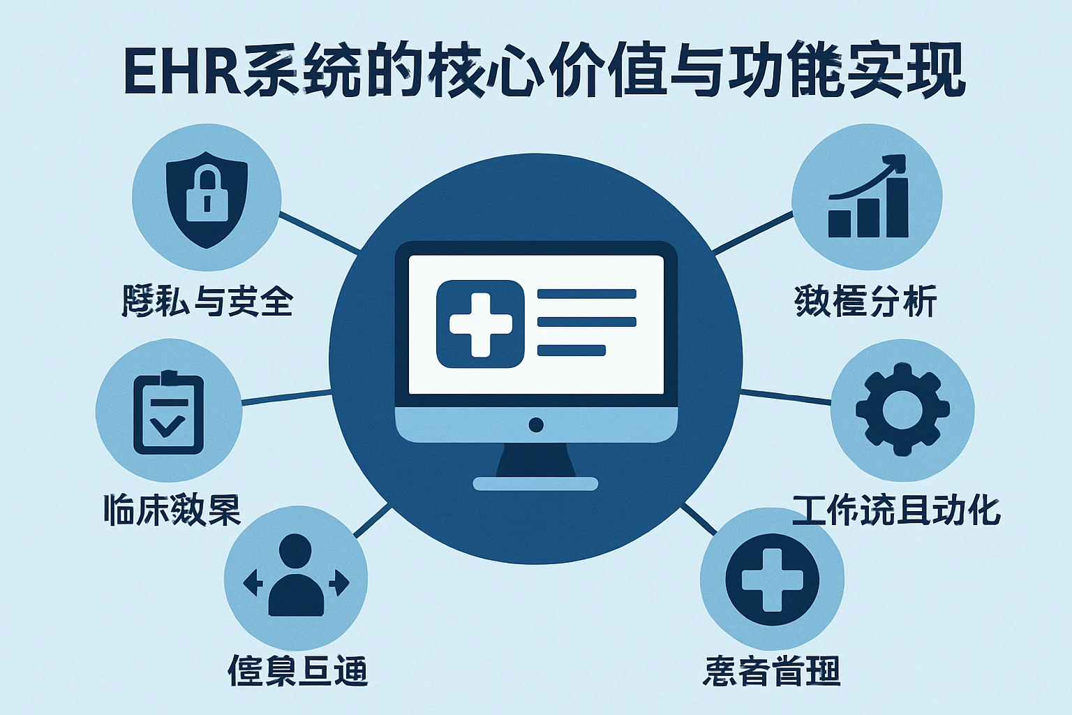 ehr系统的核心价值与功能实现