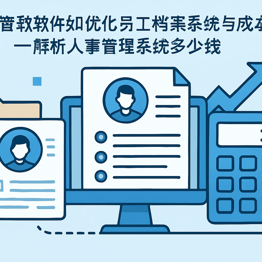 HR管理软件如何优化员工档案系统与成本控制——解析人事管理系统多少钱