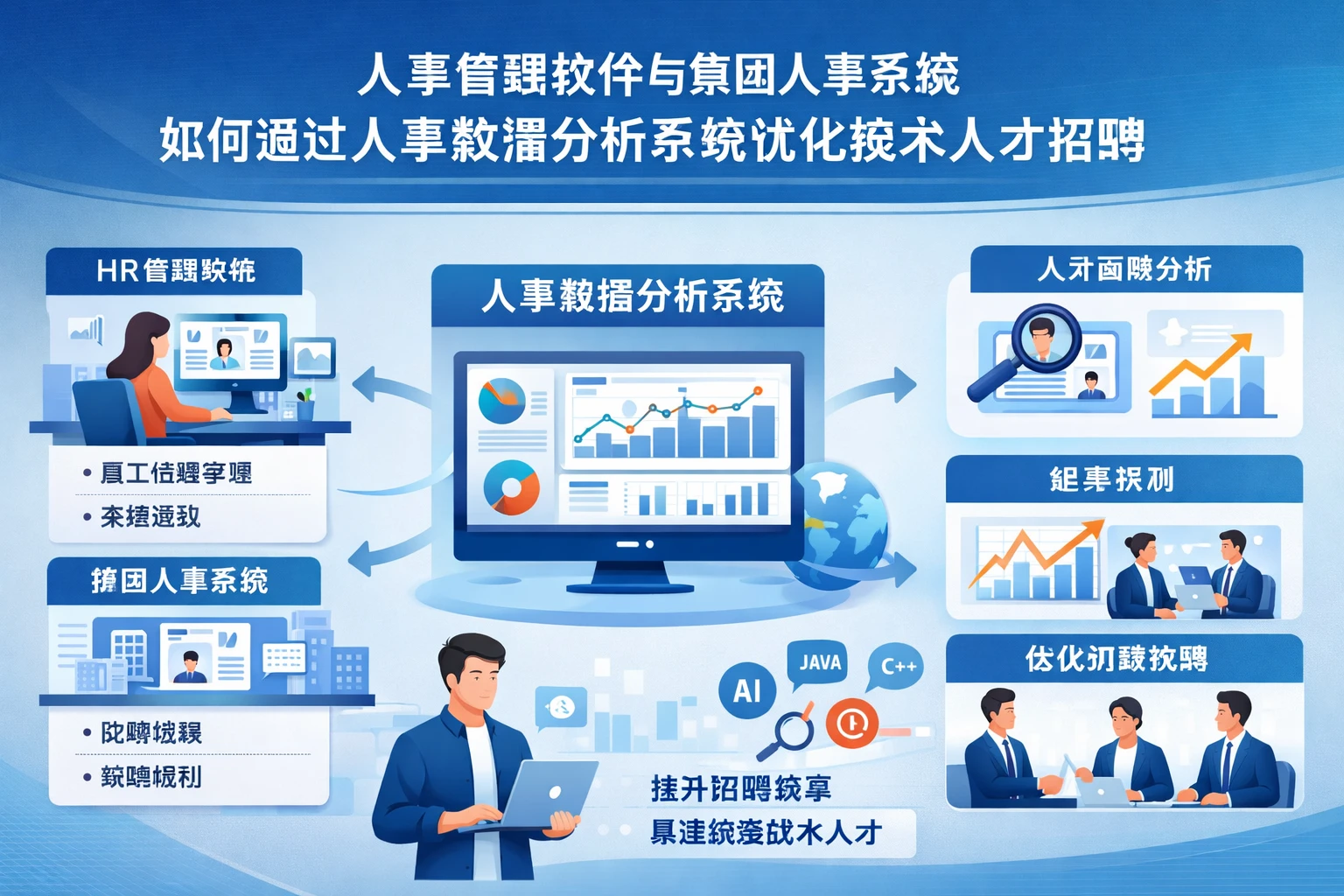 人事管理软件与集团人事系统如何通过人事数据分析系统优化技术人才招聘