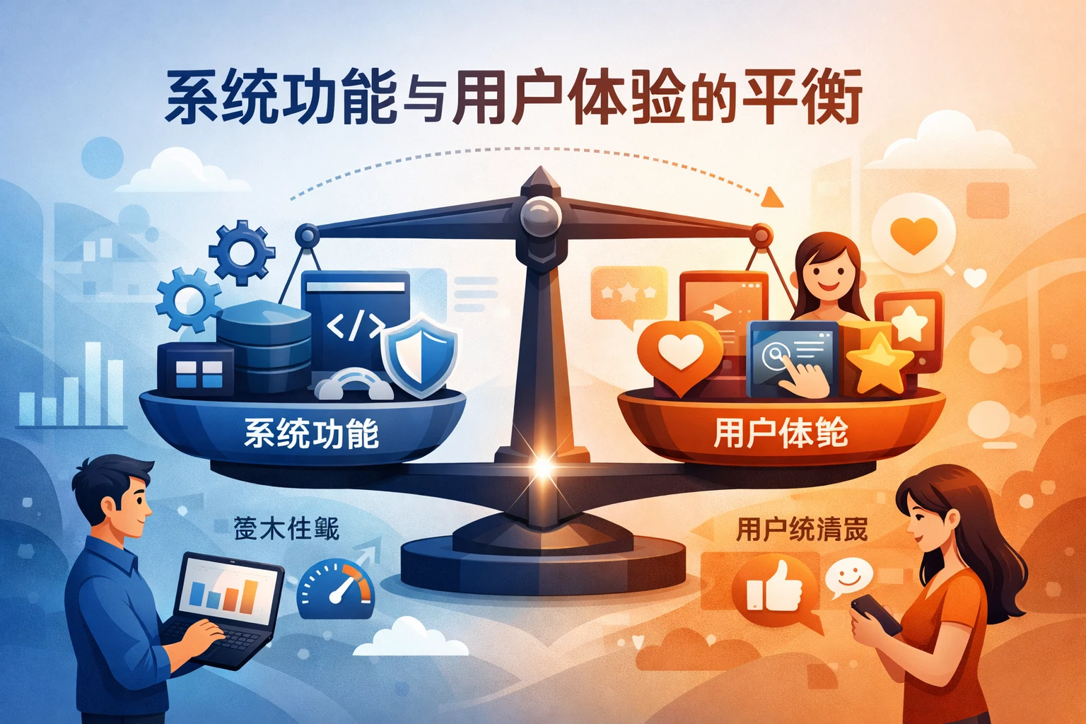 系统功能与用户体验的平衡