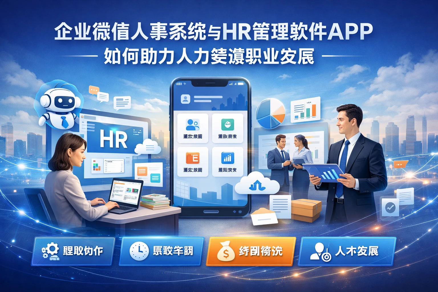 企业微信人事系统与HR管理软件APP如何助力人力资源职业发展