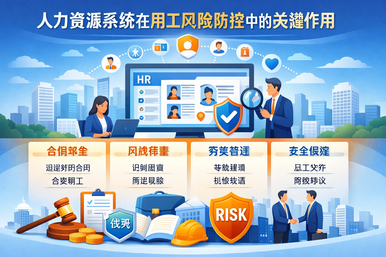 人力资源系统在用工风险防控中的关键作用