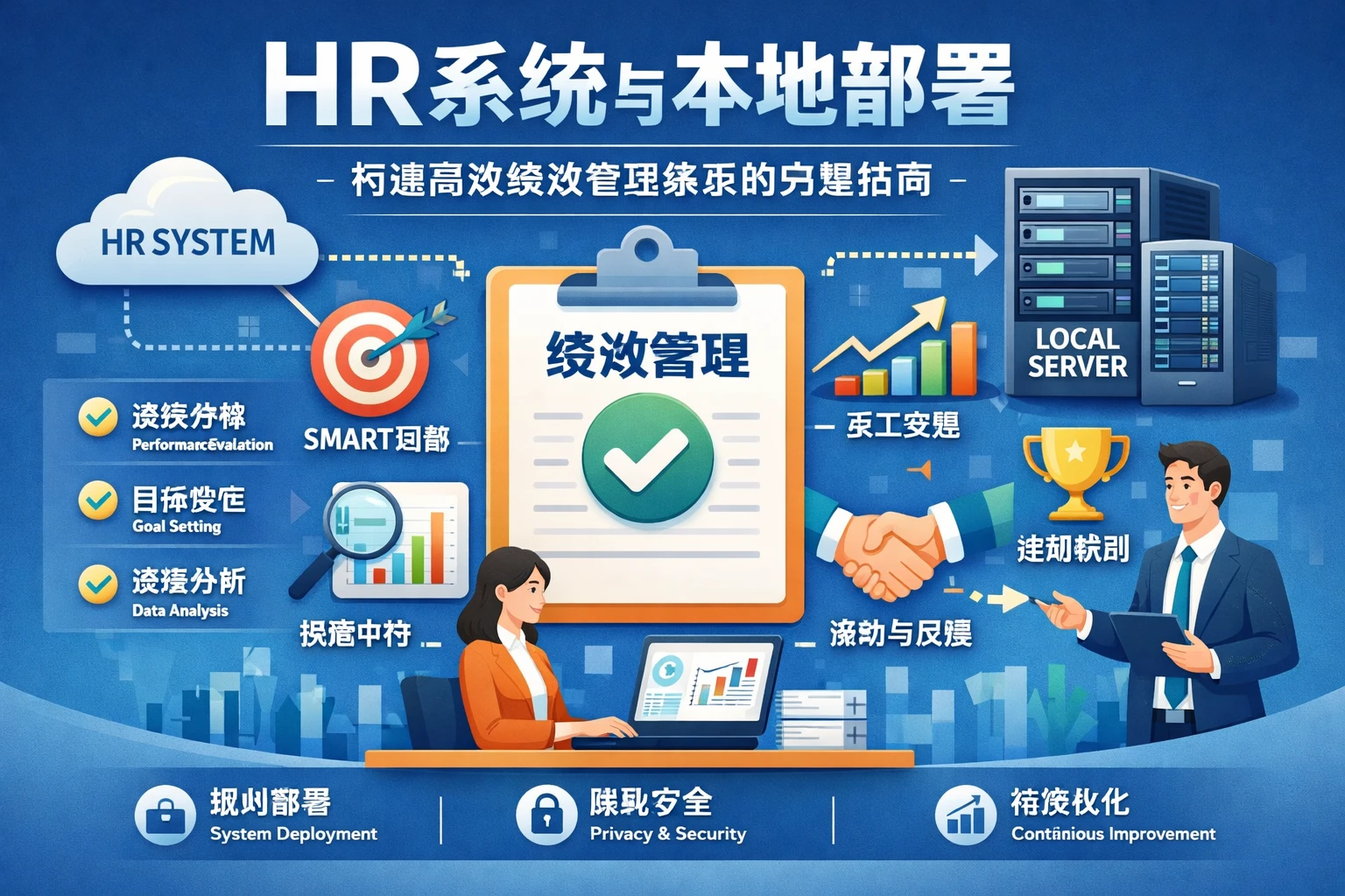HR系统与本地部署：构建高效绩效管理体系的完整指南