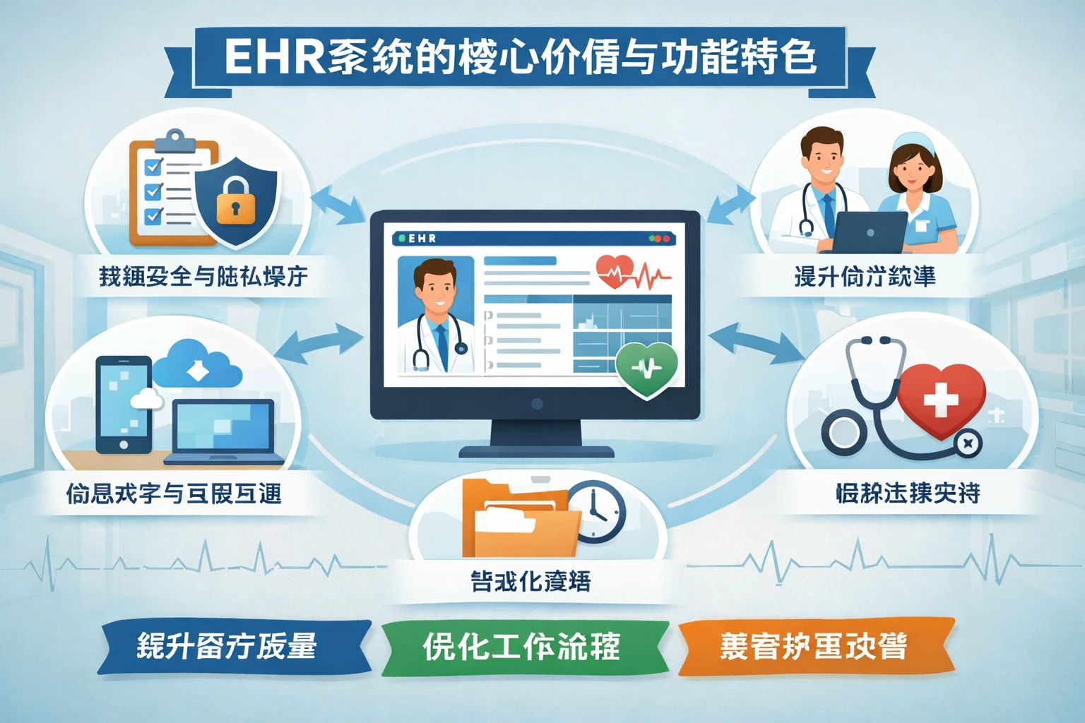 EHR系统的核心价值与功能特色