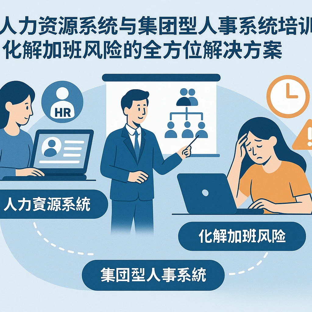 人力资源系统与集团型人事系统培训服务：化解加班风险的全方位解决方案