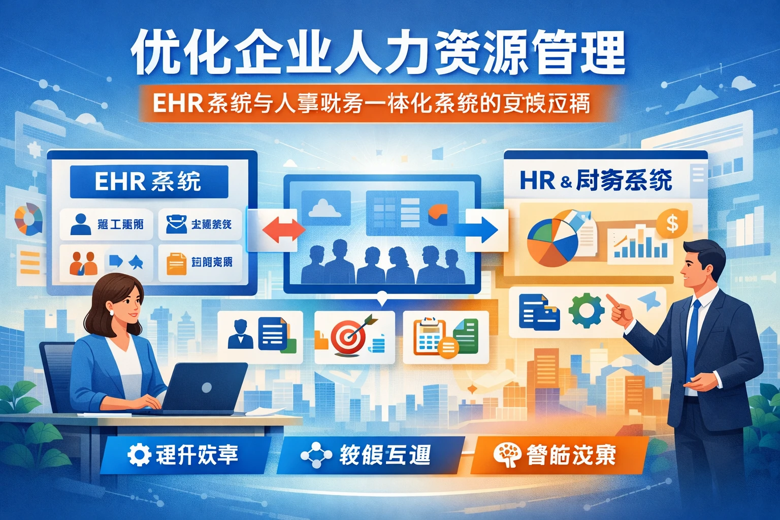 优化企业人力资源管理：EHR系统与人事财务一体化系统的实战应用