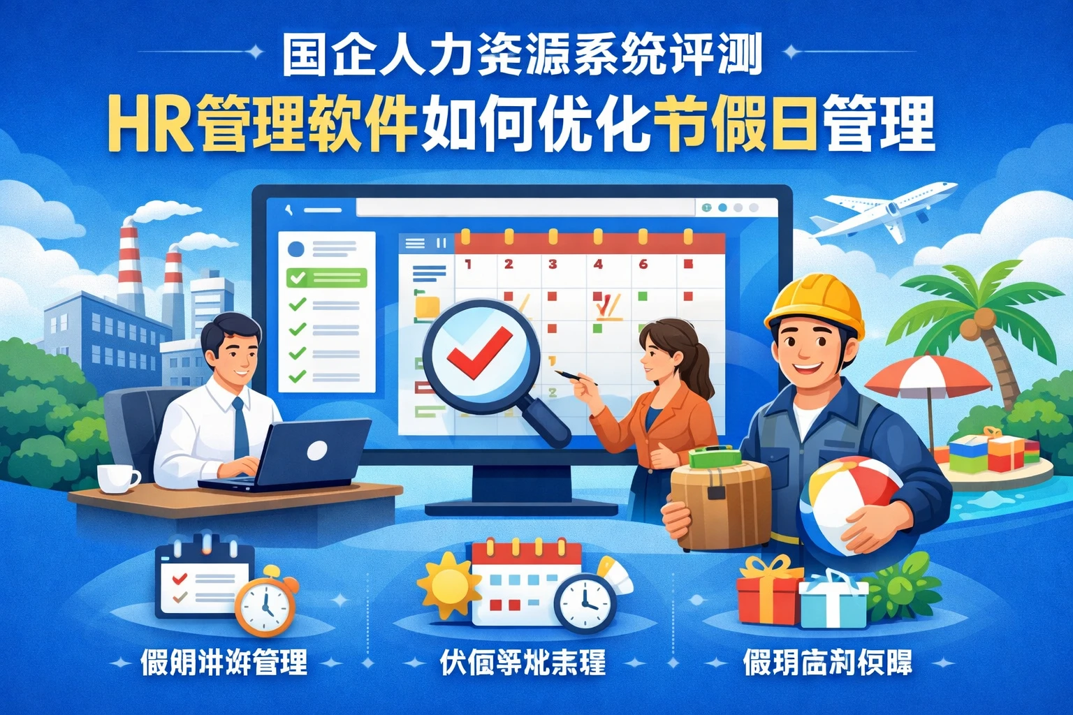 国企人力资源系统评测:HR管理软件如何优化节假日管理