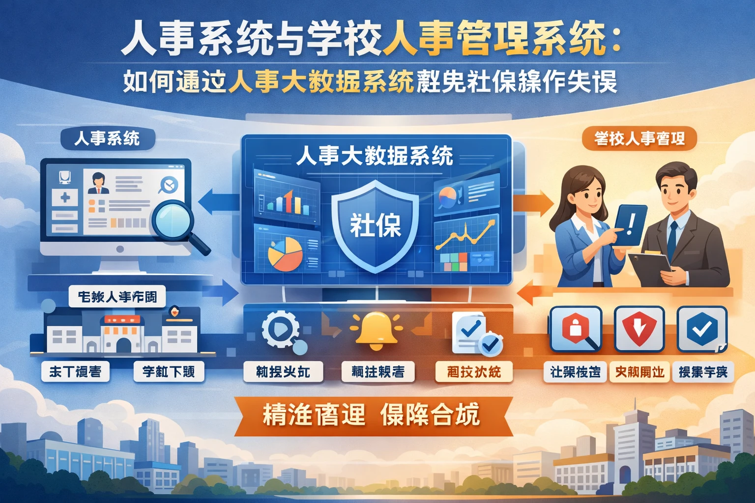 人事系统与学校人事管理系统:如何通过人事大数据系统避免社保操作失误